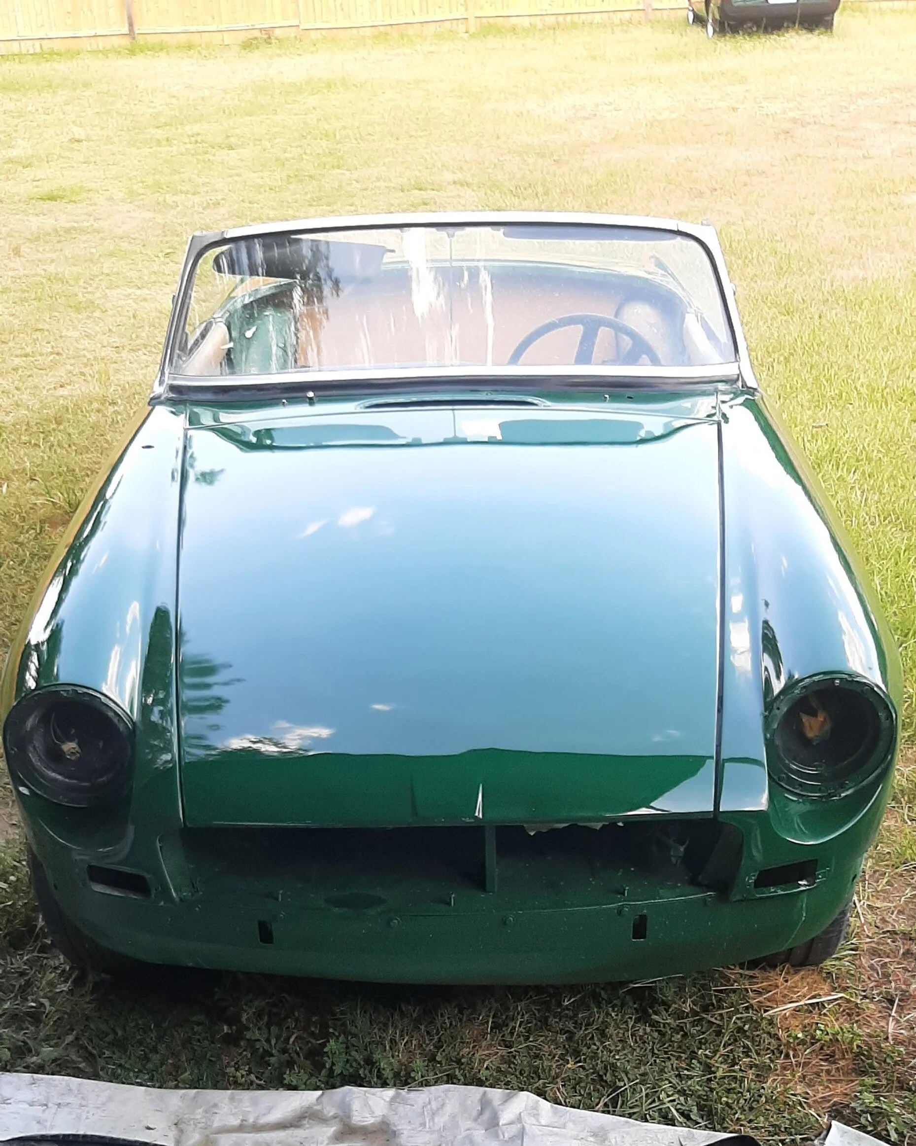 1970 MGB Split Bumper — Sparrow British Auto